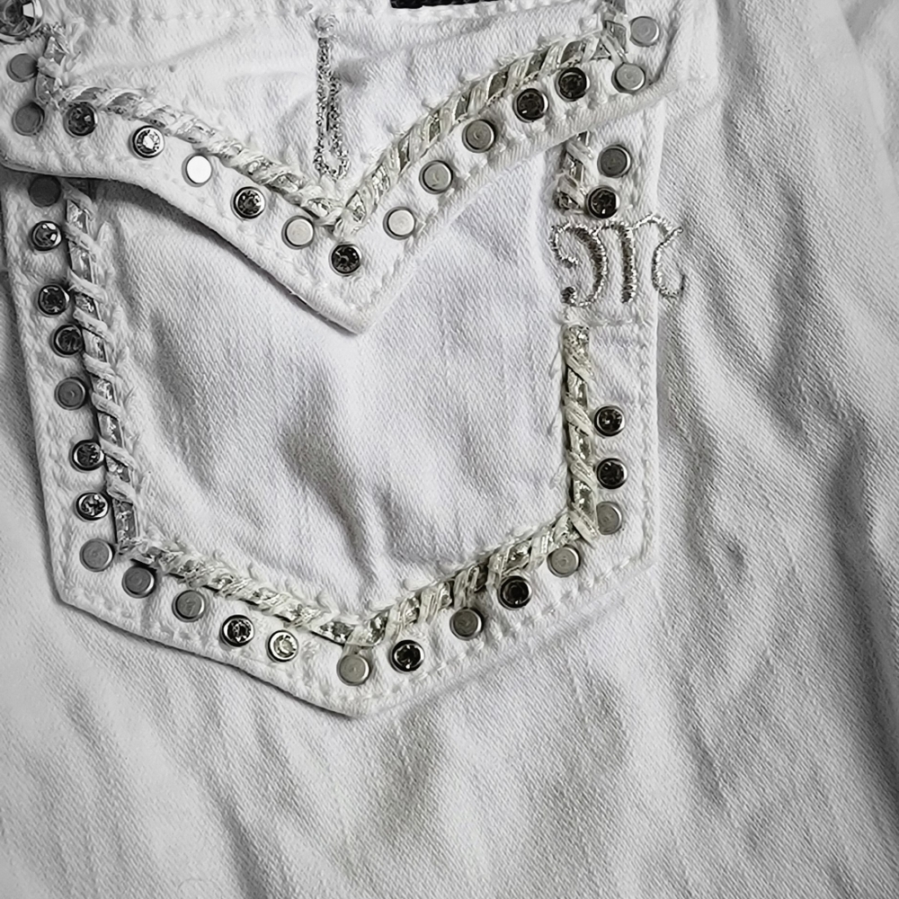 White Girls sz 14 Miss Me capri